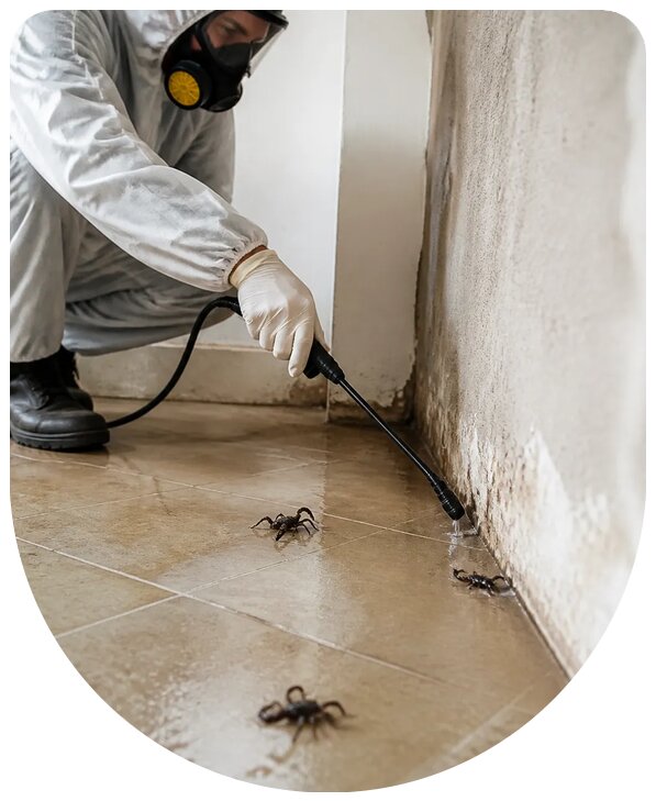 Профессиональное уничтожение скорпионов с гарантией в Феодосии